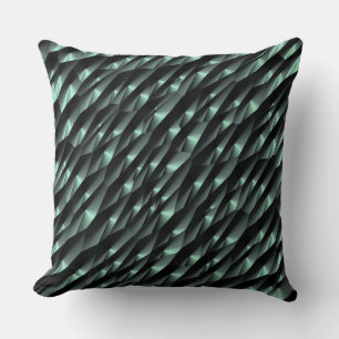 Abstract 190716(04) throw pillow