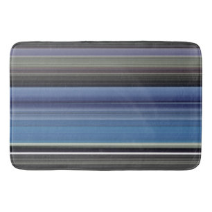 Abstract #1: Blue and gray Bath Mat
