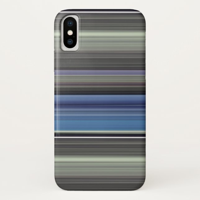 Abstract #1: Blue and gray Case-Mate iPhone Case (Back)
