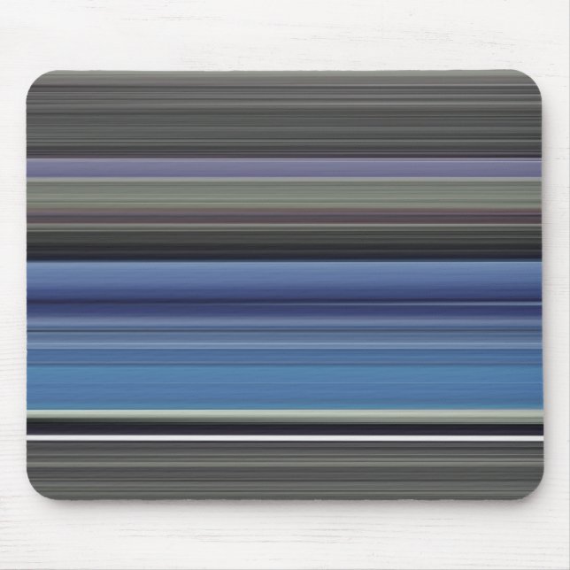 Abstract #1: Blue and grey Mouse Pad (Front)