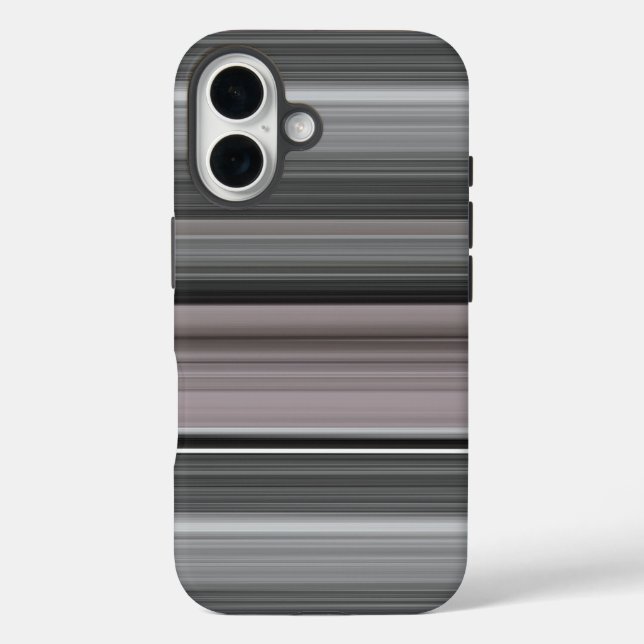 Abstract #1: Gray Case-Mate iPhone Case (Back)