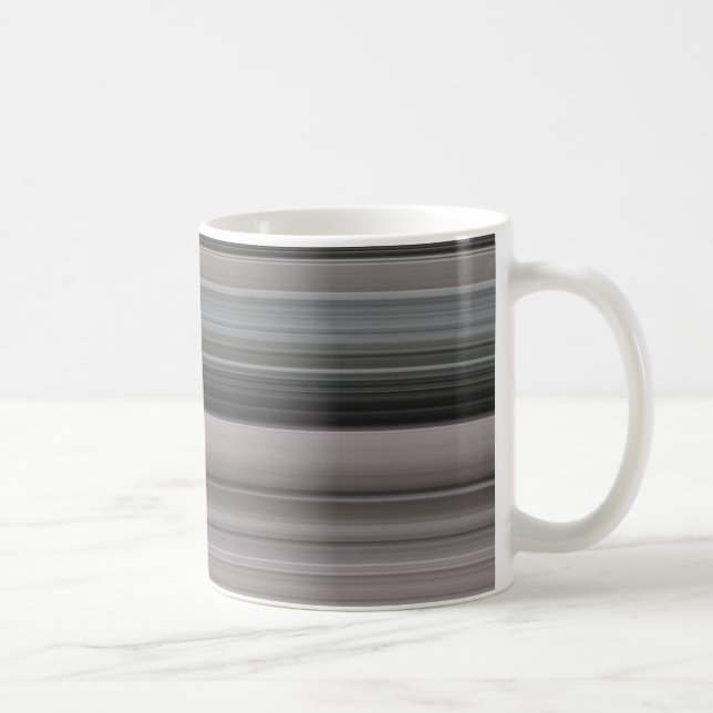 Abstract #1: Gray Coffee Mug (Right)
