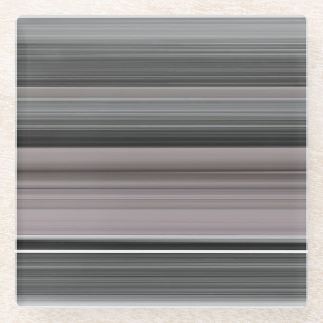 Abstract #1: Gray Glass Coaster (Front)
