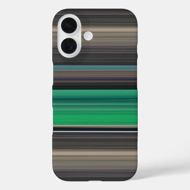 Abstract #1: Green and gray Case-Mate iPhone Case (Back)