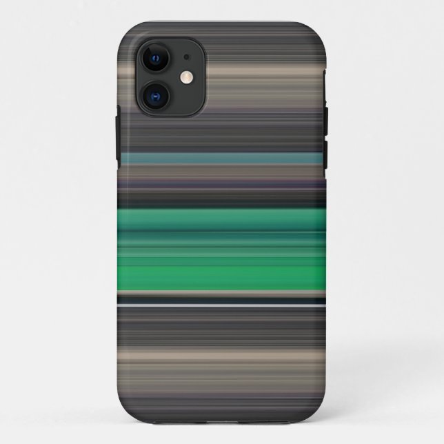 Abstract #1: Green and gray Case-Mate iPhone Case (Back)
