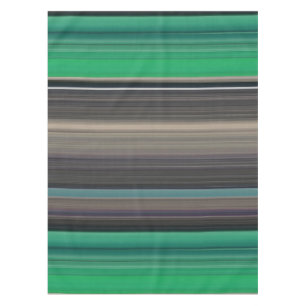 Abstract #1: Green and gray Tablecloth