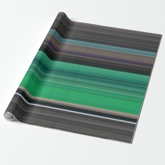 Abstract #1: Green and gray Wrapping Paper (Unrolled)
