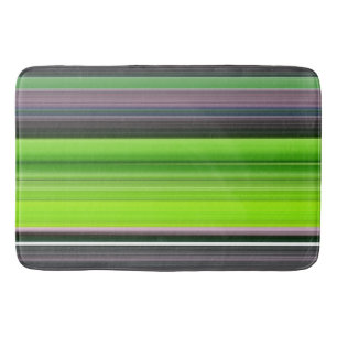 Abstract #1: Lime and gray Bathroom Mat
