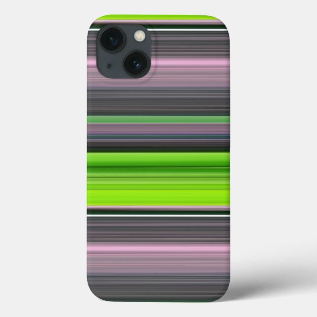 Abstract #1: Lime and gray Case-Mate iPhone Case (Back)