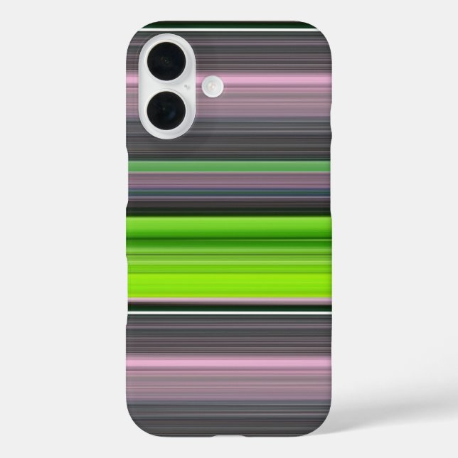 Abstract #1: Lime and gray Case-Mate iPhone Case (Back)