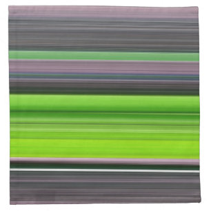 Abstract #1: Lime and grey Cloth Napkin