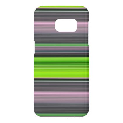 Abstract #1: Lime and grey Samsung Galaxy S7 Case