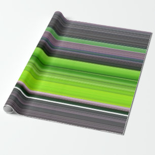 Abstract #1: Lime and grey Wrapping Paper