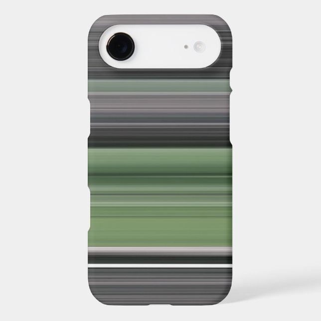 Abstract #1: Olive green and gray Case-Mate iPhone Case (Back)