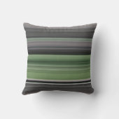 Abstract #1: Olive green and grey Throw Pillow | Zazzle