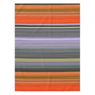 Abstract #1: Orange and gray Tablecloth