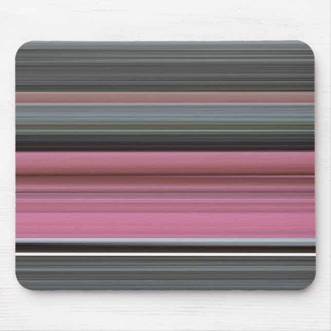 Abstract #1: Pink and grey Mouse Pad (Front)