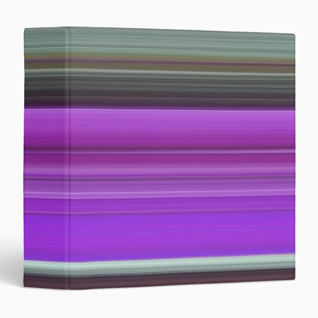 Abstract #1: Purple and grey 3 Ring Binder (Front/Spine)