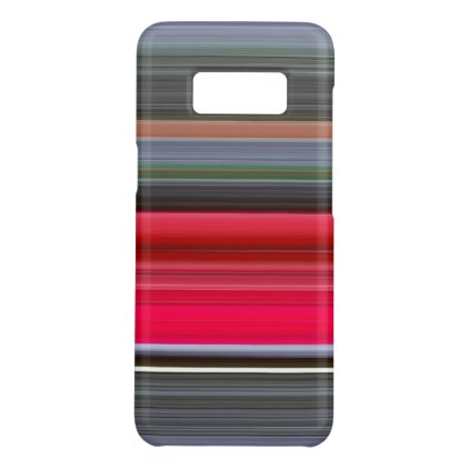 Abstract #1: Red and Grey Case-Mate Samsung Galaxy S8 Case