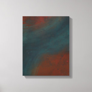 Abstract 1: reds and blues canvas print