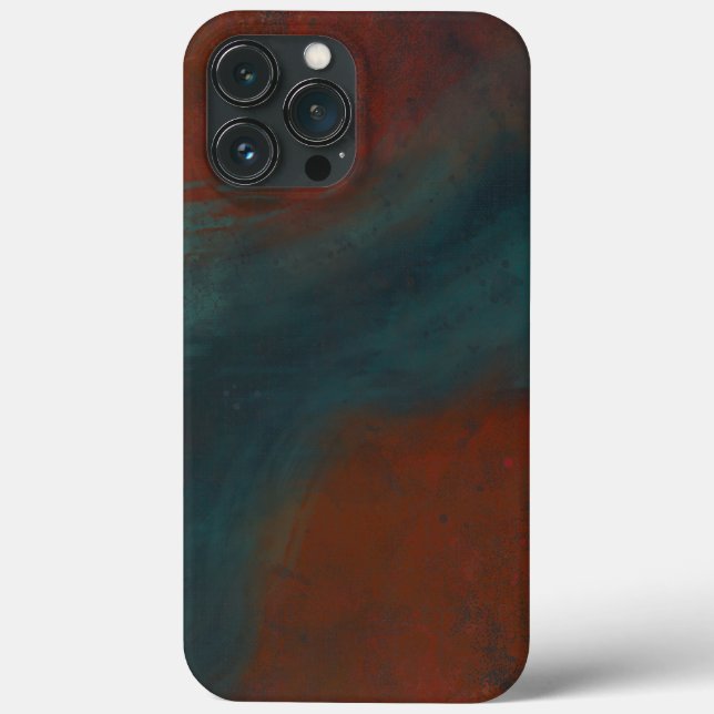 Abstract 1: reds and blues Case-Mate iPhone case (Back)