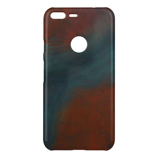 Abstract 1: reds and blues uncommon google pixel XL case (Back)