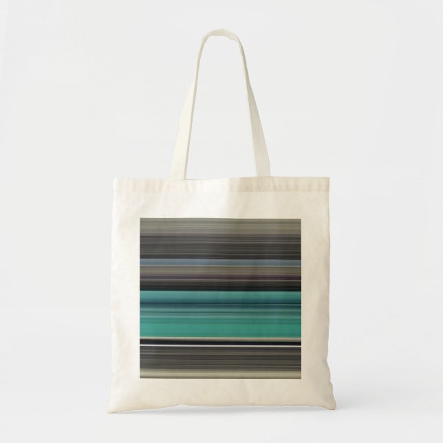 Abstract #1: Teal and grey Tote Bag (Front)