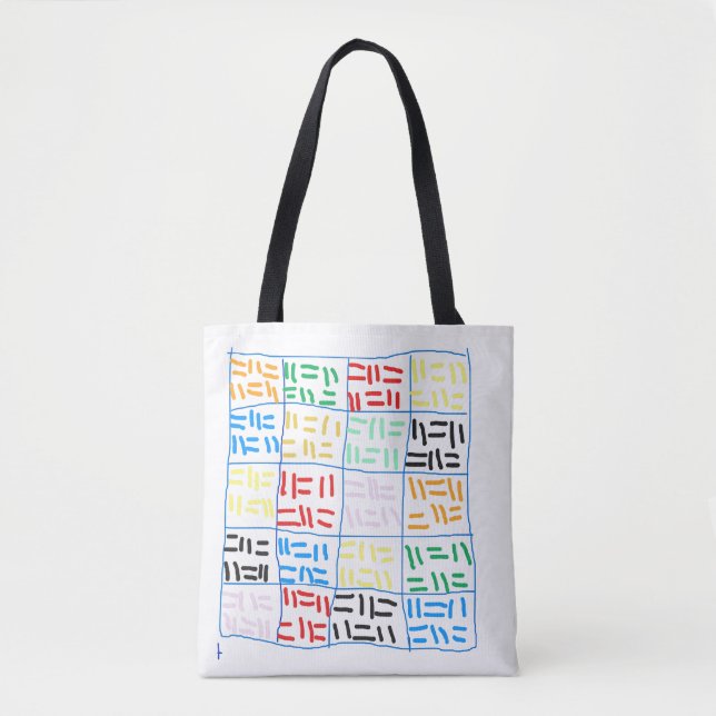Abstract-1 Tote Bag (Front)