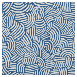 Abstract 200923 - White on Shibori Fabric