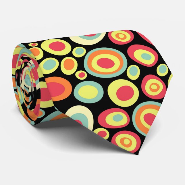Abstract 220213a 01 neck tie (Rolled)