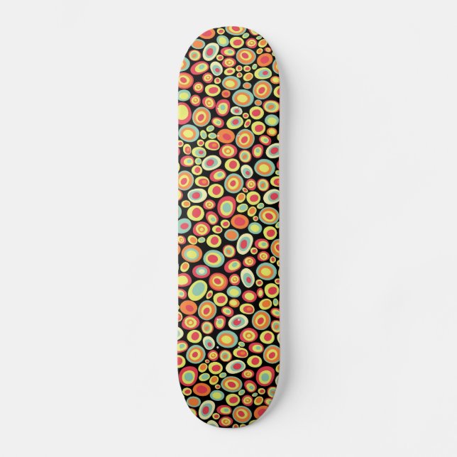 Abstract 220213a skateboard deck (Front)