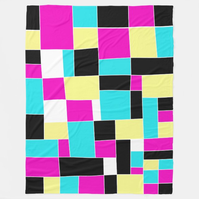 Abstract 220413 fleece blanket (Front)