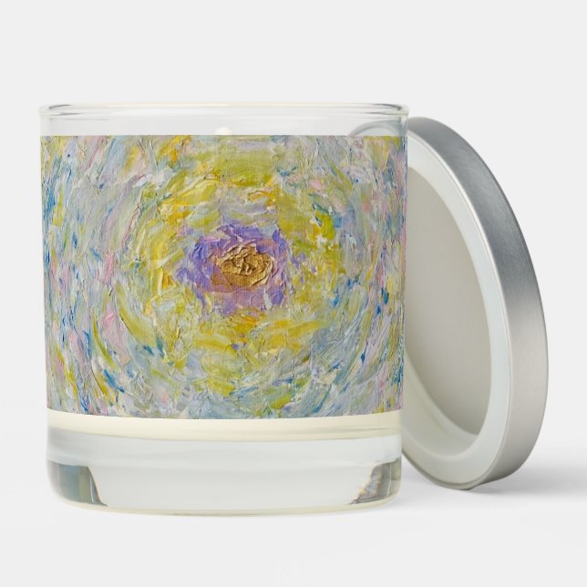 Abstract_23 Scented Candle (Lid)