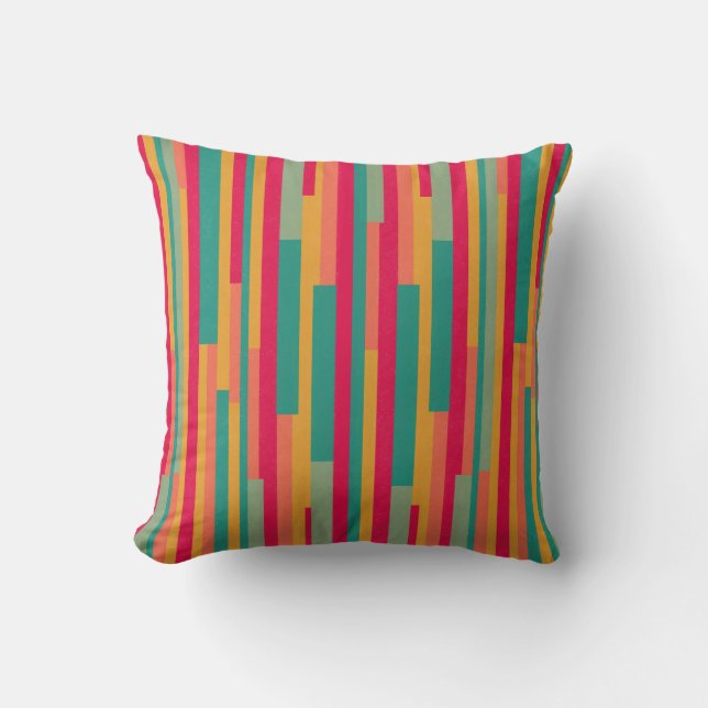 Abstract 240113a throw pillow (Front)