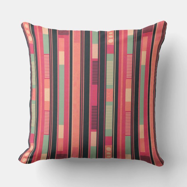 Abstract 270516 throw pillow (Front)