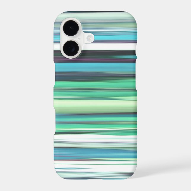 Abstract #2: Aqua blue green blur Case-Mate iPhone Case (Back)