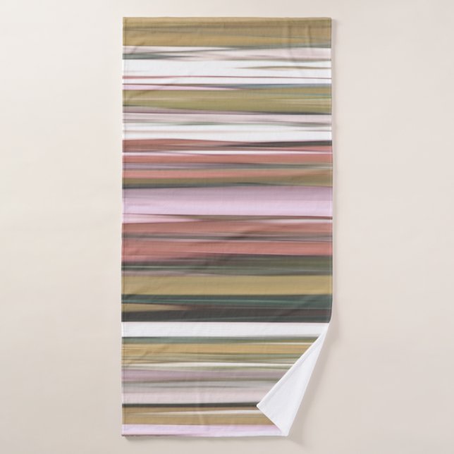 Abstract #2: Autumn Fall colors blur Bath Towel (Bath Towel)