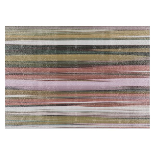 Abstract #2: Autumn Fall colors blur Cutting Board (Front)