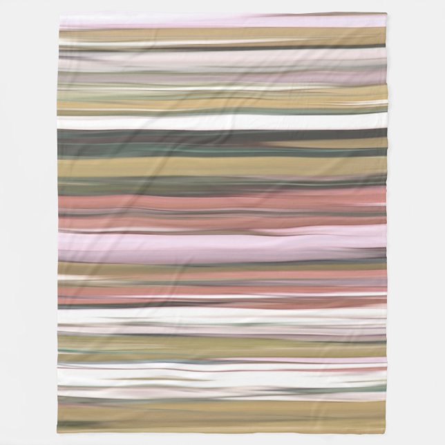 Abstract #2: Autumn Fall colors blur Fleece Blanket (Front)