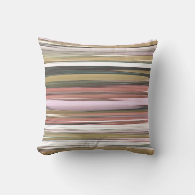 Abstract #2: Autumn Fall colors blur Throw Pillow (Front)