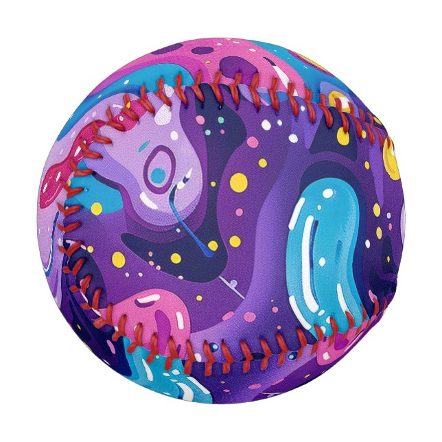 Abstract  #2  baseball (Front Left)