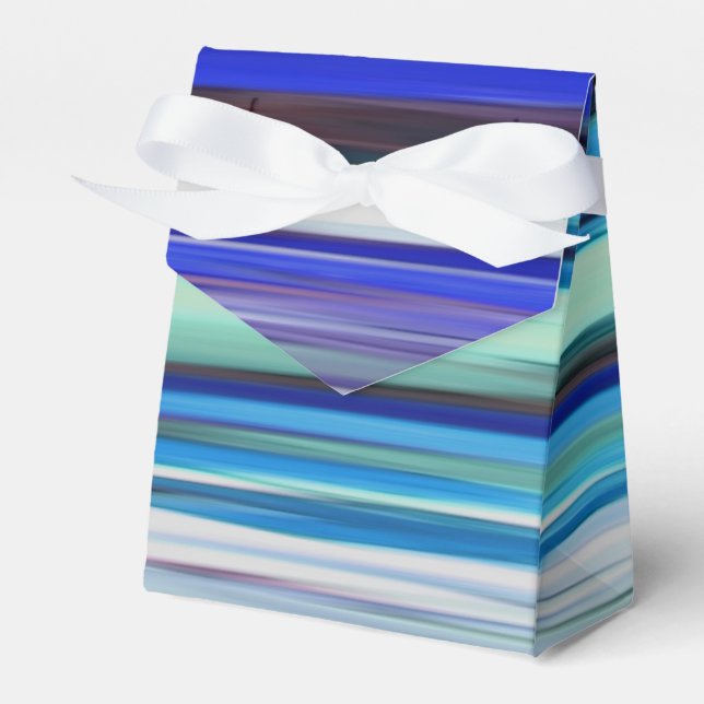 Abstract #2: Blue blur Favor Boxes (Front Side)