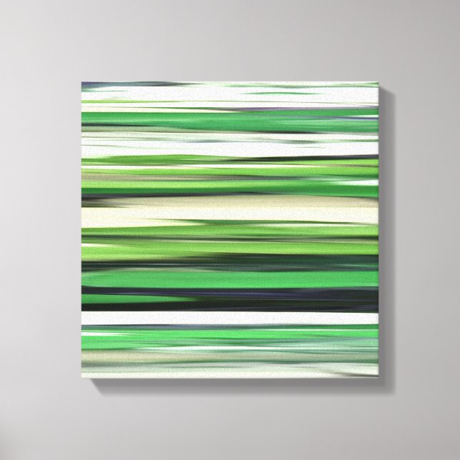 Abstract #2: Green blur Canvas Print (Front)