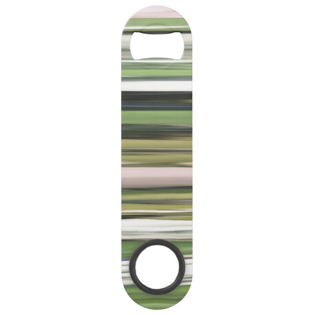 Abstract #2: Olive green blur Bar Key (Back)