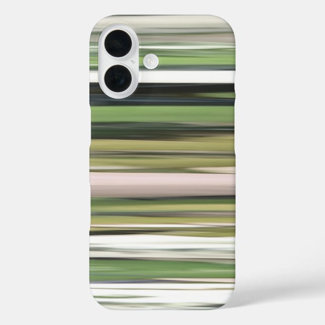 Abstract #2: Olive green blur Case-Mate iPhone Case (Back)