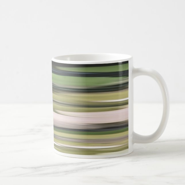Abstract #2: Olive green blur Coffee Mug (Right)