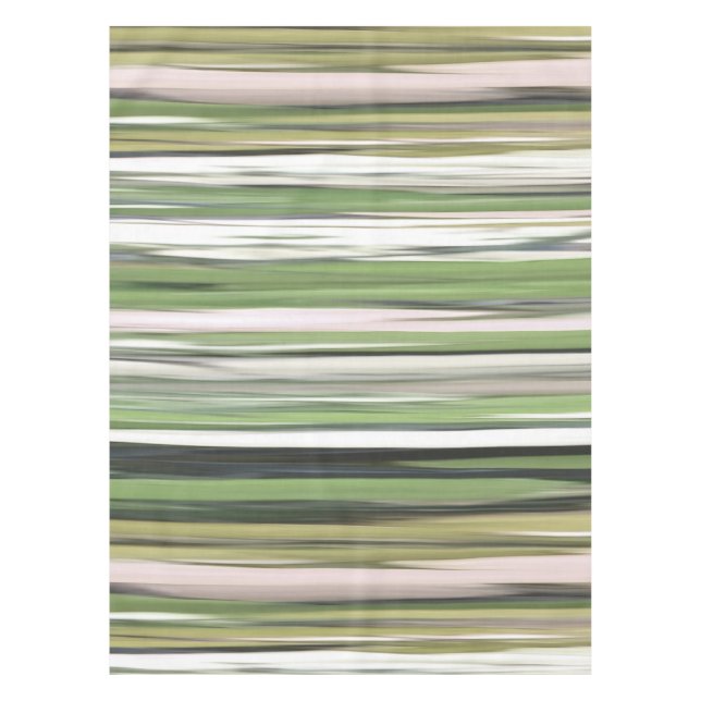 Abstract #2: Olive green blur Tablecloth (Front)