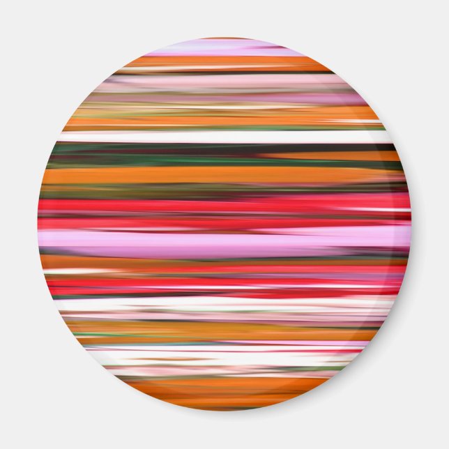 Abstract #2: Orange blur Magnet (Front)