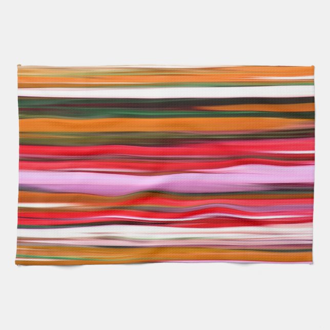 Abstract #2: Orange blur Towel (Horizontal)
