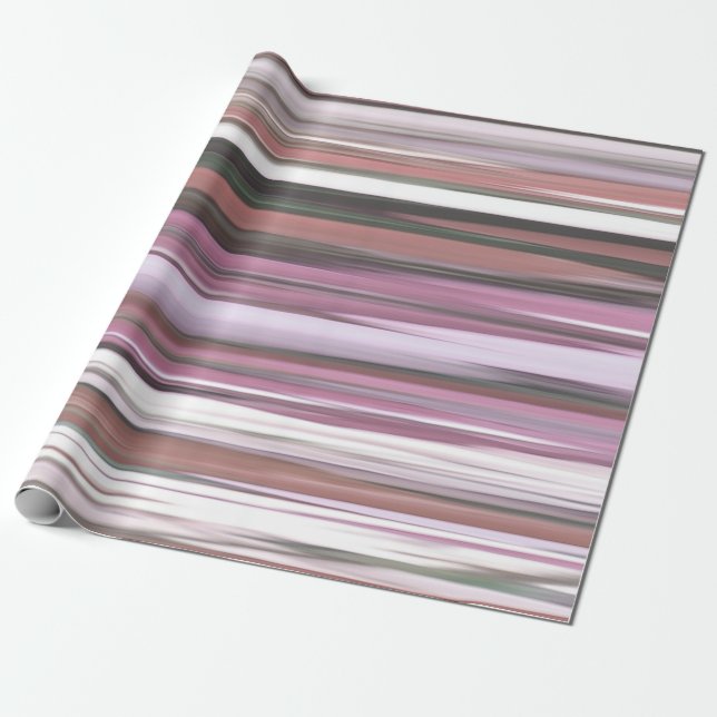 Abstract #2: Pink blur Wrapping Paper (Unrolled)